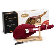 Serrano-Schinken Bodega mit Ständer und Messer (6 - 6,5 Kilo)