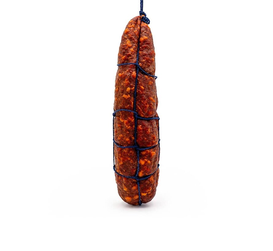Piment d'Espelette Chili Salami - Saucisson Long Bride ca. 1,1 kg