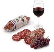 Preis pro 5 Stück - Italienische Salami - mit Barolo-Wein (vakuumverpackt)