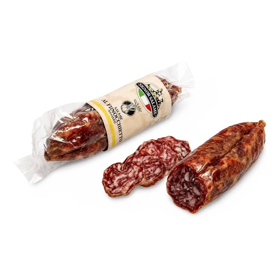 Preis pro 5 Stück - Italienische Salami mit Fenchel- Salame al Porcini