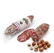 Preis pro 5 Stück - Italienische Salami - mit Haselnuss (vakuumverpackt)