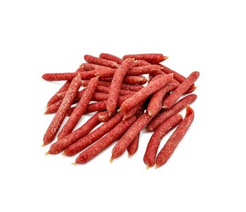 Mini Fuet Salami Snack mit Foie gras