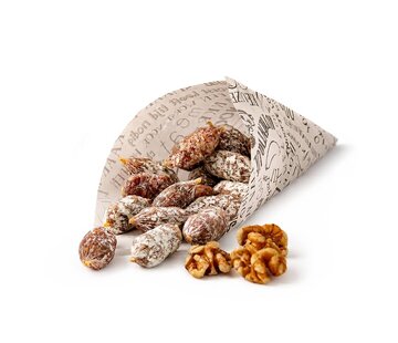 Mini Salamis mit Walnuss (Pro Beutel 500 gr.)