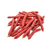 Mini Fuet Salami Snack mit Blauschimmelkäse