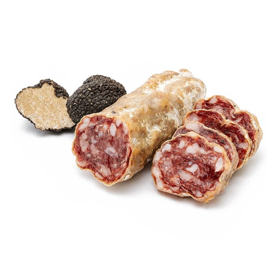 Preis pro 6 Stück - Französische Trüffelsalami - Saucisson truffle