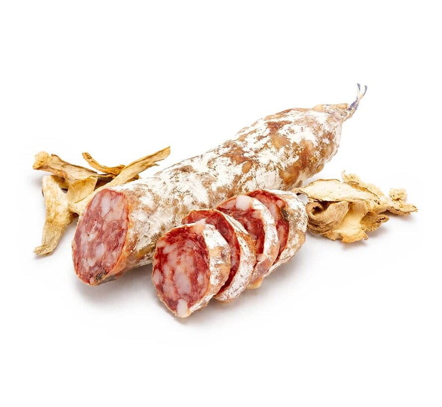 Preis pro 6 Stück - Französische Steinpilz-Salami - Saucisson cepes