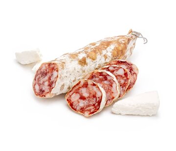 Preis pro 6 Stück - Französische Salami - mit Ziegenkäse