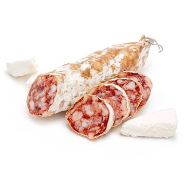 Preis pro 6 Stück - Französische Salami - mit Ziegenkäse
