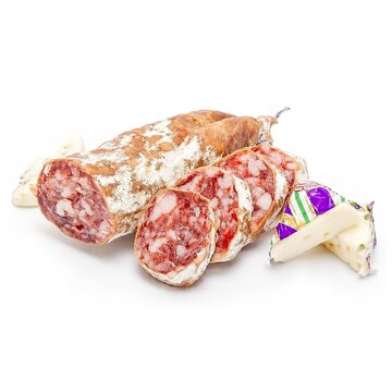 Preis pro 6 Stück - Französische Salami mit Roquefort