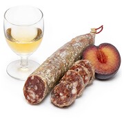 Preis pro 6 Stück - Französische Salami - mit Pflaume & Armagnac