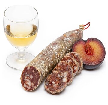 Preis pro 6 Stück - Französische Salami - mit Pflaume & Armagnac