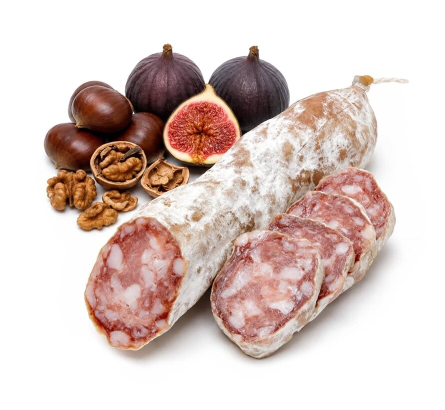 Preis Französische Salami mit Kastanien, Walnüssen und Feigen (Pro 6 Stück)