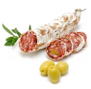 Französische Salami - mit grünen Oliven (Pro 6 Stück)