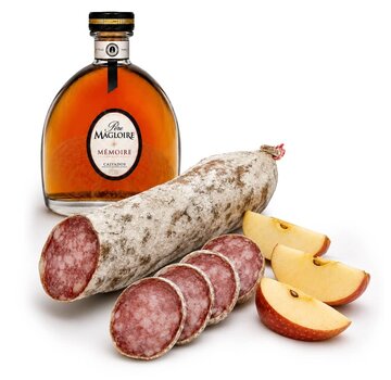 Französische Salami Apfel Calvados (Preis pro 6 Stück )
