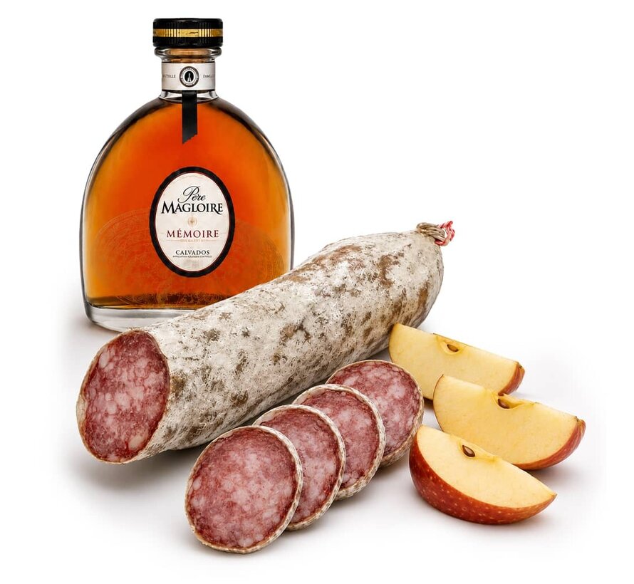 Französische Salami Apfel Calvados (Preis pro 6 Stück )