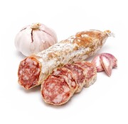 Preis pro 6 Stück - Französische Salami - mit Knoblauch