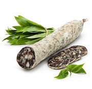 Preis pro 6 Stück - Französische Salami - mit wildem Knoblauch