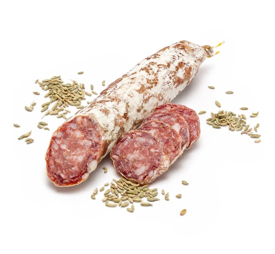 Preis pro 6 Stück - Französische Fenchelsalami - Saucisson fenouil