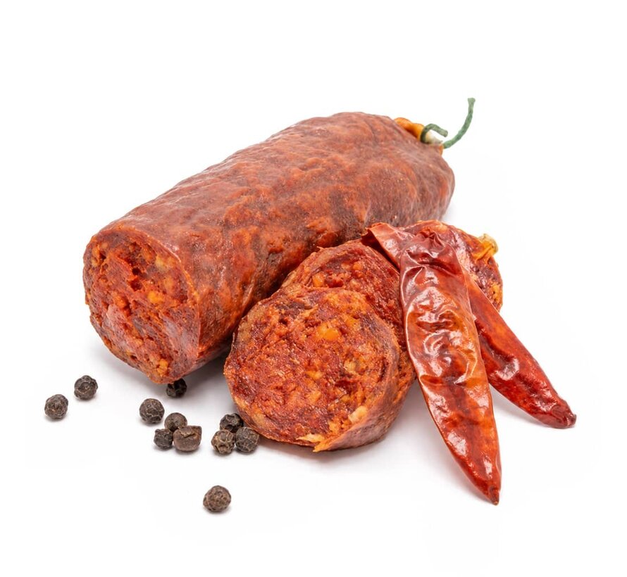 Preis pro 6 Stück - Französische Chili Salami - Saucisson piment d'Espelette