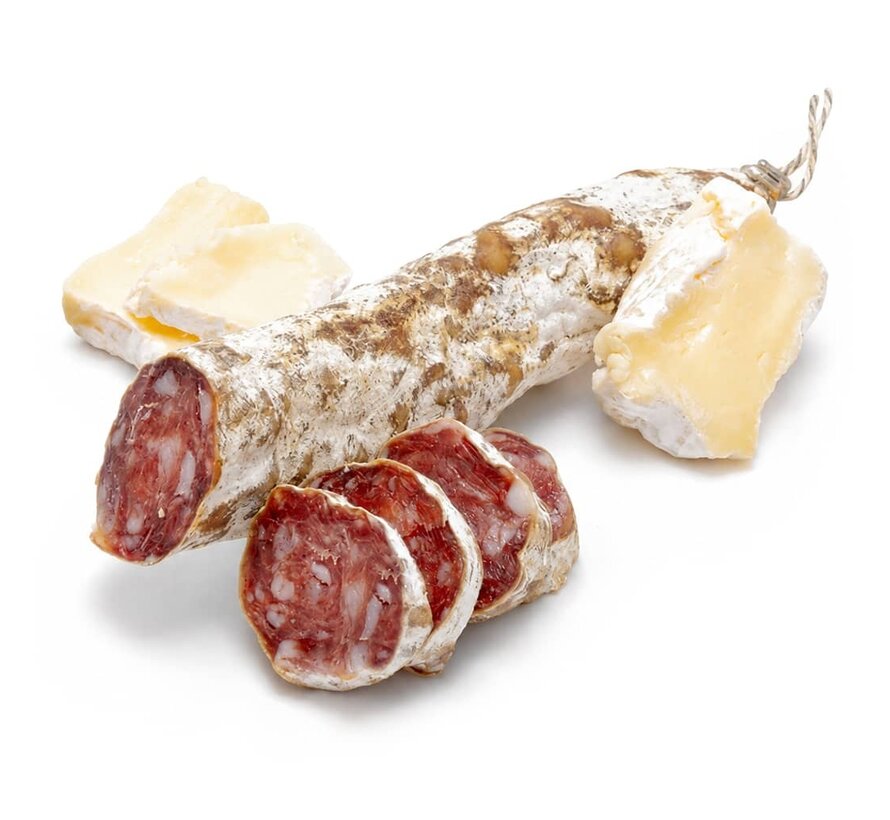 Preis pro 6 Stück - Französische Camembert Salami - Saucisson camembert