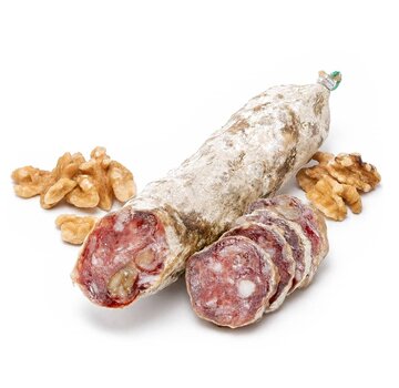 Preis pro 6 Stück - Französische Salami - mit Walnüssen