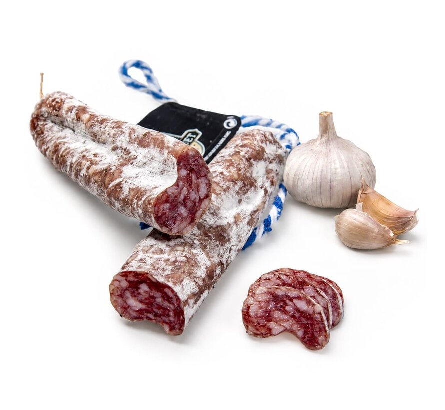 Spanische Fuet - Knoblauch Salami