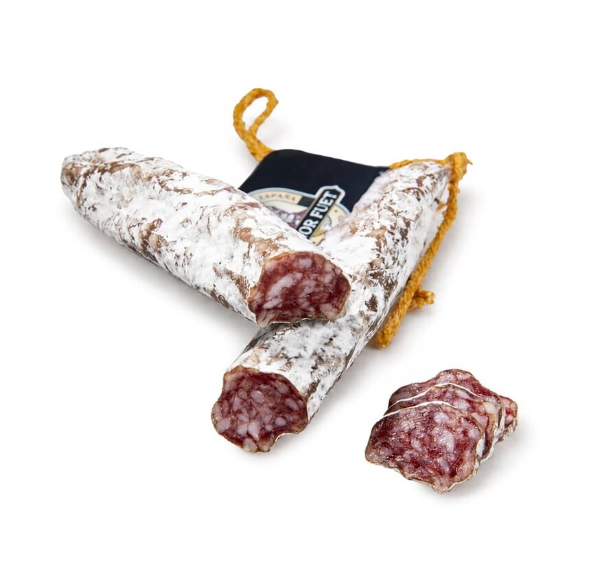 Preis pro 5 Stück - Luftgetrocknete Fuet Salami mit Ente
