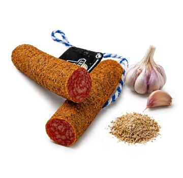 Fuet mit Frischem Knoblauch überzogen (Preis pro 5 Stück)