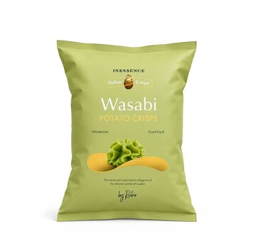 Wasabi-Chips (pro 18 Stück)