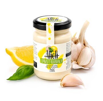 Aioli mit Zitrone und Basilikum (pro 6 Stück)