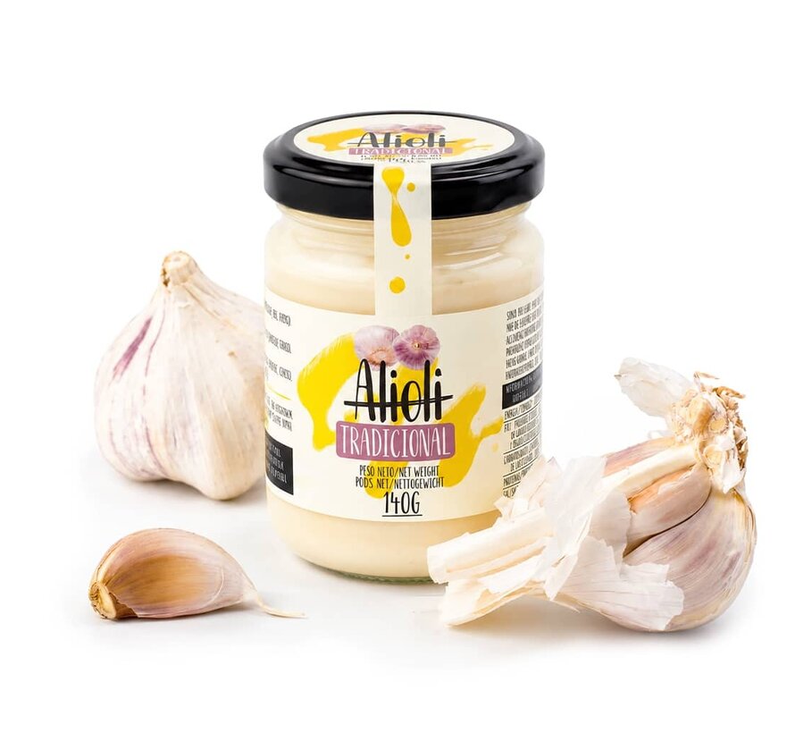 Natürliches spanisches Aioli (pro 6 Stück)