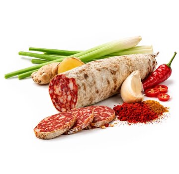 Preis pro 6 Stück - Französische Salami mit thailändischen Kräutern