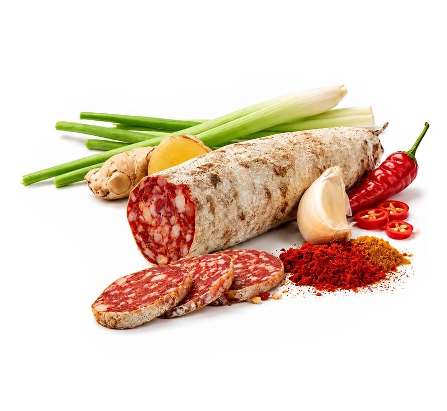 Preis pro 6 Stück - Thai Wurst - Salami mit thailändischen Kräutern