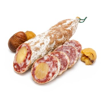 Preis pro 6 Stück - Französische Salami - mit Kastanien