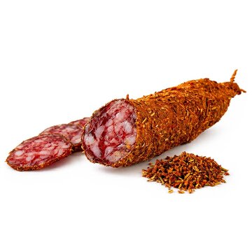 Trockenwurst mit Currygewürzen