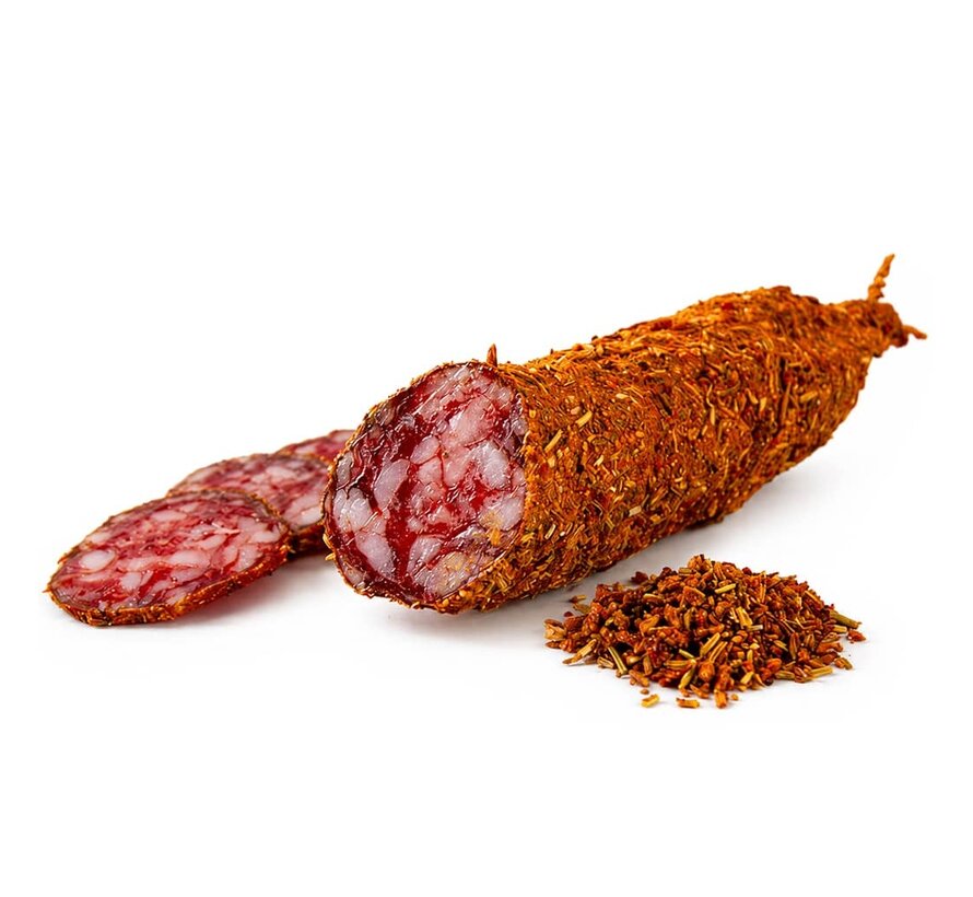 Trockenwurst mit Curry