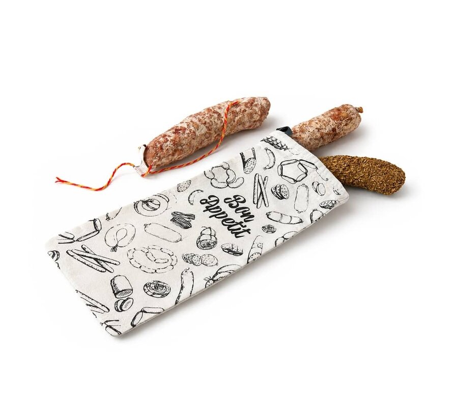 Aufbewahrungsbeutel für Trockenwurst (pro 10 Stück)