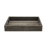 Rechteckiges Serviertablett aus Holz, 32 cm