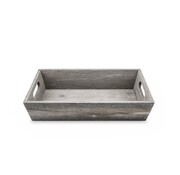 Schräges Serviertablett aus Holz 29x19 cm (12 Stück)