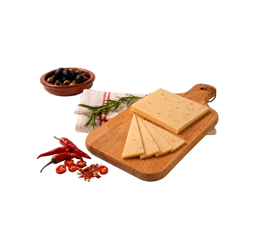 Spanischer Schafskäse mit Chili