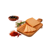 Spanischer Schafskäse mit Paprika