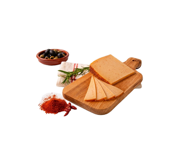 Spanischer Schafskäse mit Paprika