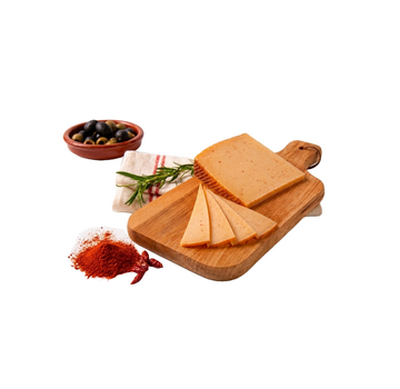 Spanischer Schafskäse mit Paprika