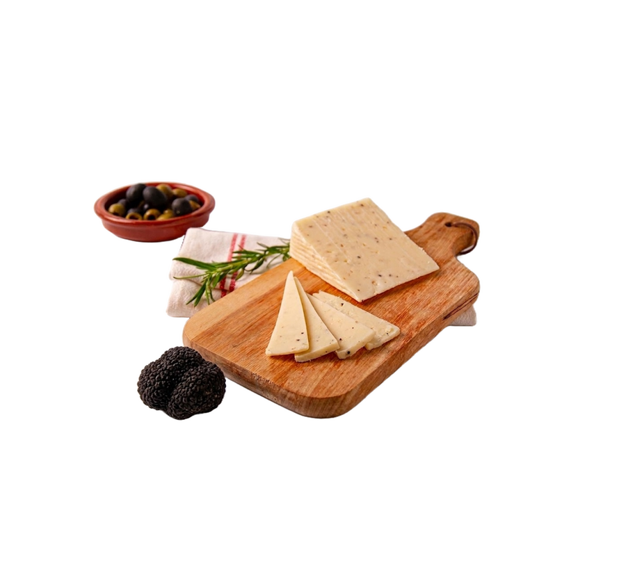 Spanischer Schafskäse mit trüffel