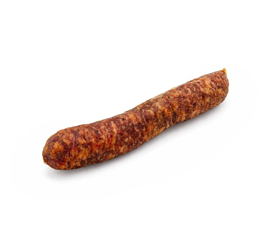 Niederländische Trockenwurst mit Knoblauch
