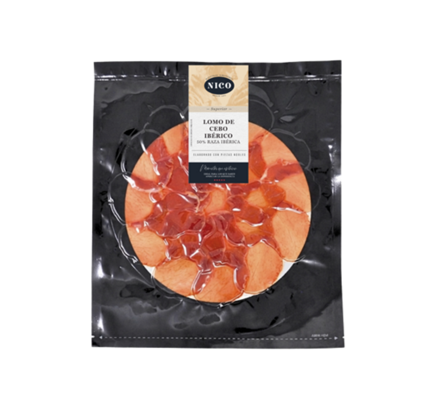 Lomo de Cebo Ibérico teller 80g