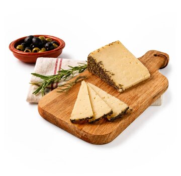 Spanischer Schafskäse mit Rosmarin