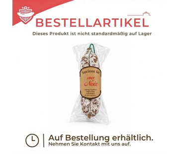Französische Wurst mit Walnüssen 200 g – Flowpack (pro 5 Stück)