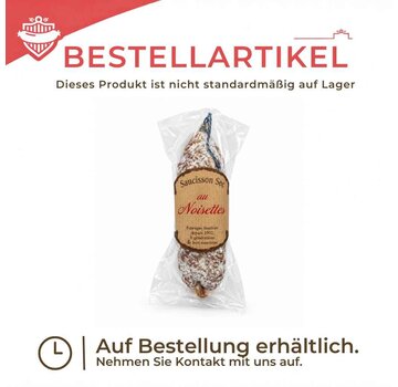 Französische Wurst mit Knoblauch 200 g – Flowpack (pro 5 Stück)