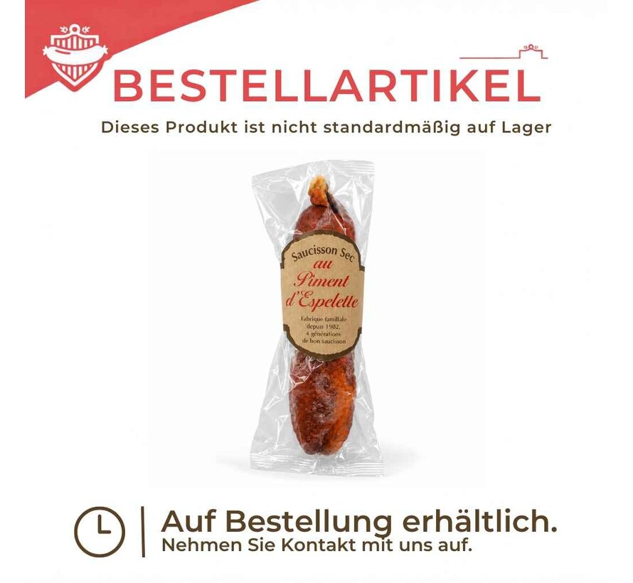 Flowpack Piment Espelette 200g (Pro 5 Stück)
